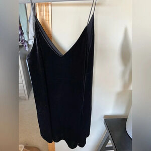 Leopard velvet dress